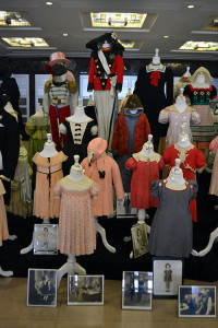 Close-Up of Shirley Temple Original Costumes