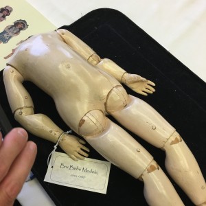 Very Rare Bru Bebe Modele doll body in the DollMastery Seminar by Florence Theriault